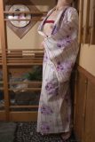 Akiさん緊縛写真 胸の飾り縄・脚縛り