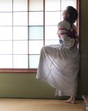 Kaguraさん後手縛り緊縛写真