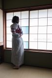 Kaguraさん後手縛り緊縛写真