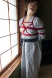Kaguraさん後手縛り緊縛写真
