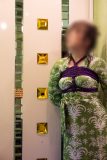 Kaguraさん胸の飾り縄緊縛写真