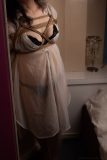 Kannaさん後手縛り緊縛写真