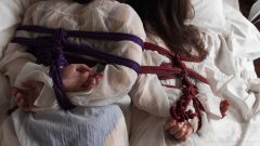 Rinneさん・Kaguraさん後手縛り緊縛写真